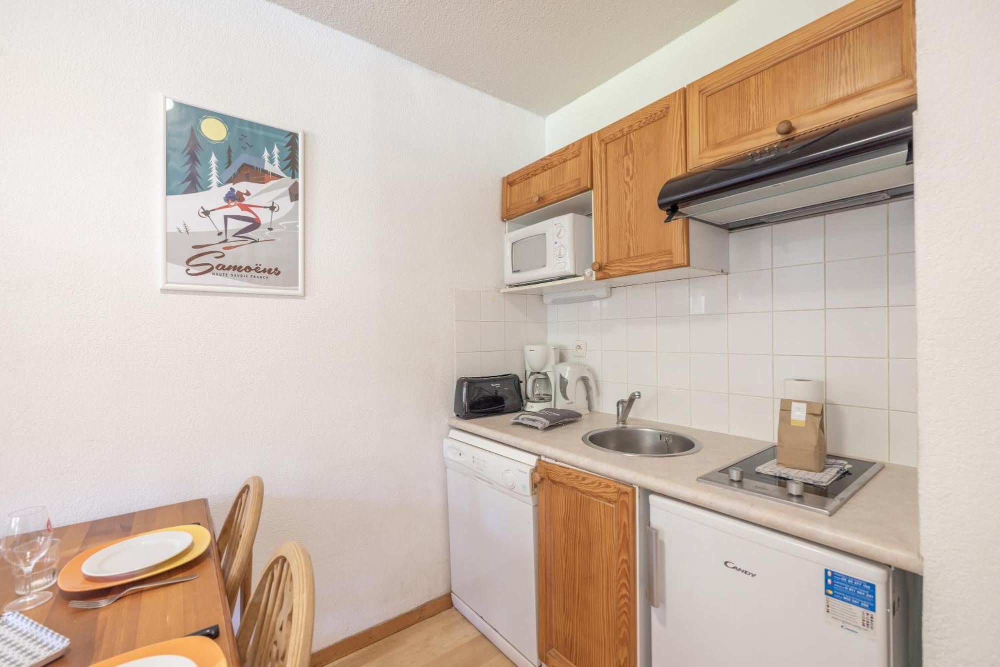 Apartamento Appt Le Grand Tetras F14 - 4 Pers Samoëns Exterior foto