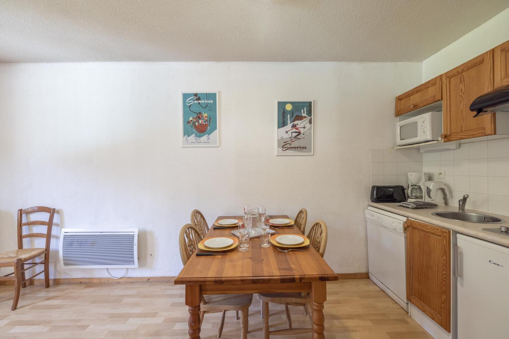 Apartamento Appt Le Grand Tetras F14 - 4 Pers Samoëns Exterior foto
